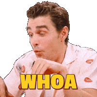 Dave Franco Wow Sticker by First We Feast