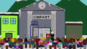 library mayor mcdaniels GIF by South Park 