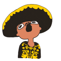 Mariachi Vawa Sticker by Alonso & Alonso - Abogados de Inmigración