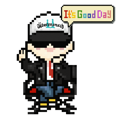 Today Is A Good Day Ubermensch Sticker