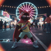 Neon Lights Fun GIF by G*BOY