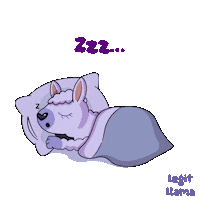 Sheep Sleeping Sticker by VeeFriends