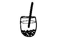 tea juice Sticker