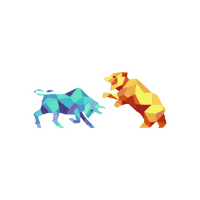 apexcapital bear finance bull invest Sticker