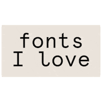 fontsandcolors branding graphic design fonts fonts and colors Sticker