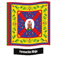 Flag Spain Sticker by Formación Ninja