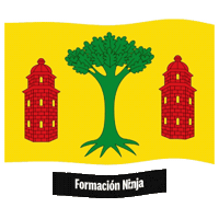 Flag Spain Sticker by Formación Ninja
