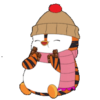 Hungry Nom Nom Sticker by Pudgy Penguins