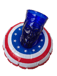 4Th Of July America Sticker by La Soufflerie