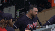 Cleveland Indians Dancing GIF by MLB