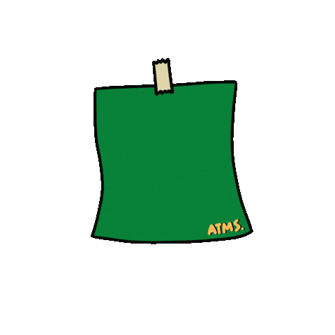 atmsworkshop wip work in progress atmosphere atms Sticker