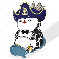 Fun Sliding Sticker by Pudgy Penguins