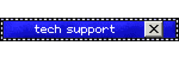 Pixel Text Sticker