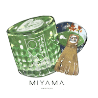 miyamamelbourne matchalatte miyama miyamamelbourne mnkn Sticker