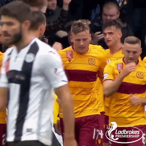 Celebration James GIF by SPFL