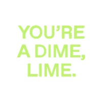 Lime Refreshing Sticker by Sapsucker