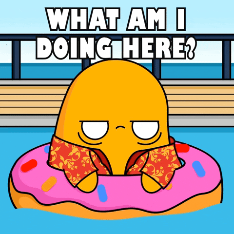 Tired What Am I Doing Here GIF