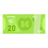 Logo Money Sticker by Sabrina Dion