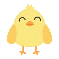 Easter Chick Sticker