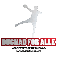 Dugnadforalleas handball cup idrett dugnad Sticker