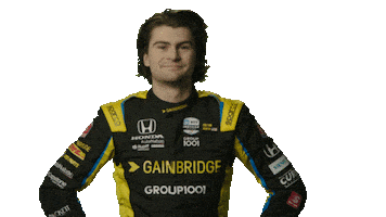 Colton Herta Hair Flip Sticker by INDYCAR