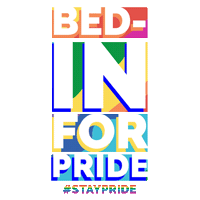 Bed Celebrate Sticker by staypride