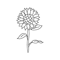 Sunflower Sticker by Tundra Snack