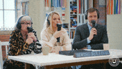 Patrick Microphone GIF by The Great British Sewing Bee