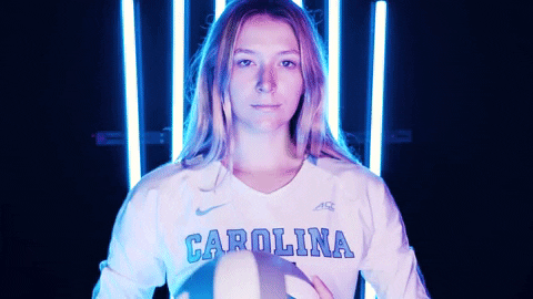 North Carolina Volleyball GIF by UNC Tar Heels