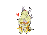 Heart Love Sticker by Rachel DiNunzio