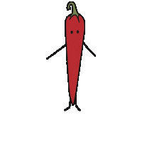 Bennet_ita shopper bennet peperoncino shopper bennet Sticker