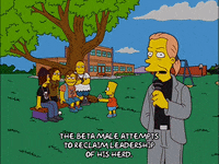 reporting bart simpson GIF