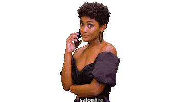 Erika Januza Eye Roll Sticker by Salon Line