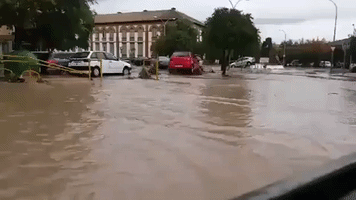 Flash Flooding Causes Destruction in Malaga