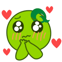 Happy Heart Sticker by Qoo10 Singapore