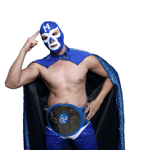 maskadorestacoshopaz giphyupload wrestling wrestler lucha Sticker