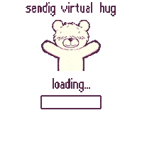 Polar Bear Love Sticker