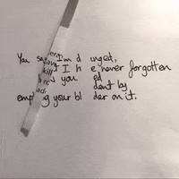 Writing Poetry GIF