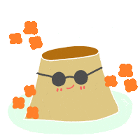 Pudding ぷりん Sticker