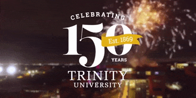Fireworks Trinity150 GIF by Trinity University