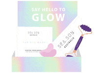 seasunaustralia skincare mask glow selfcare Sticker