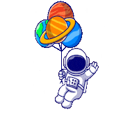 aturmadoastro happy astronaut astro aturmadoastro Sticker