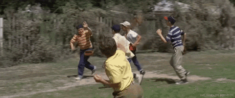 the sandlot running GIF by 20th Century Fox Home Entertainment