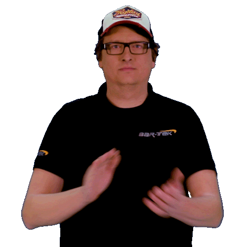 Gutgemacht Applause Sticker by BAR-TEK Motorsport