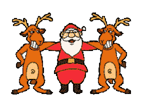 santa STICKER