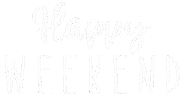 Happy Weekend Sticker