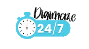 DigiMazemarketing digital maze 247 digimaze Sticker