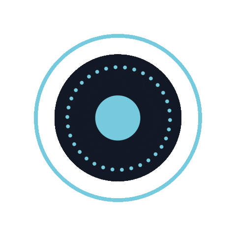 ankix tech circle circulo tech company Sticker