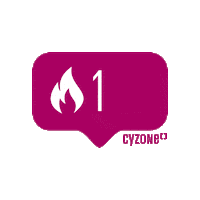 Fire Makeup Sticker by CYZONE