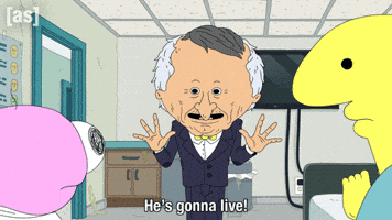 Celebrate Hands Up GIF by Adult Swim